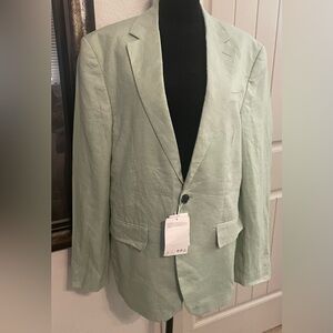 H&M Mint Green Blazer for Men